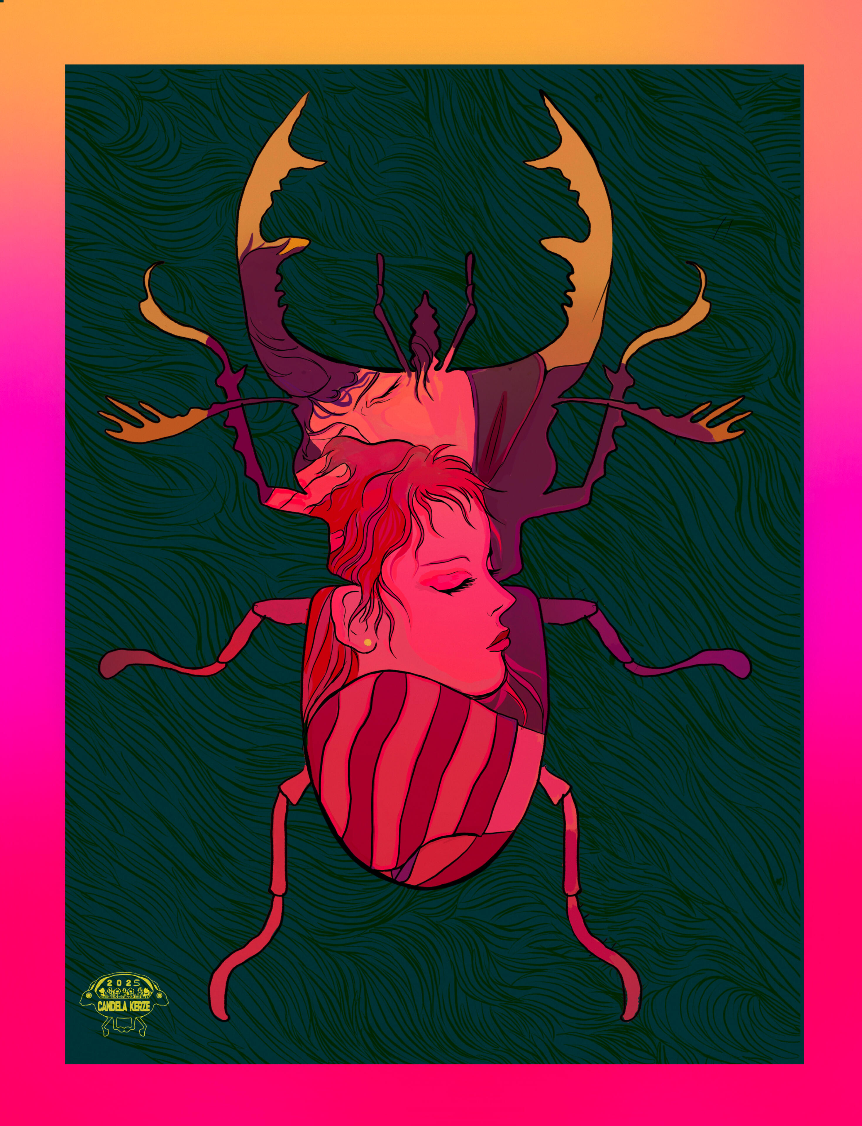 bug Personal illustration, 2025